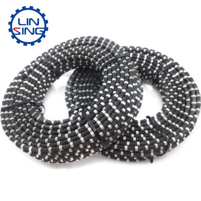 20-40 m2/m Lebensdauer Granit-Diamant-Drahtsäge für den Steinbruch 11,5 mm Durchmesser