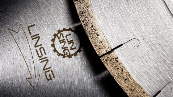 Besondere Farbe 14' 16' Stille J-Schlitz Klinge für Dekton Marmor Schneidesaug Diamant