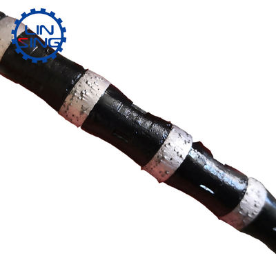 20-40 m2/m Lebensdauer Granit-Diamant-Drahtsäge für den Steinbruch 11,5 mm Durchmesser