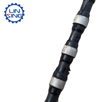 20-40 m2/m Lebensdauer Granit-Diamant-Drahtsäge für den Steinbruch 11,5 mm Durchmesser