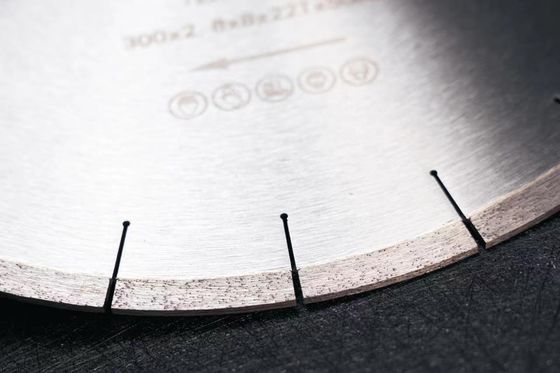 350mm 14' U-Schlitze Porzellan Diamant Säge Klinge für Diamant Schneiden Schärfe Vorteil