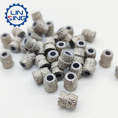 Steinbeton-Diamant-elektroplatierte Trockenschnittperlen für Steinbruch-Drahtsäge