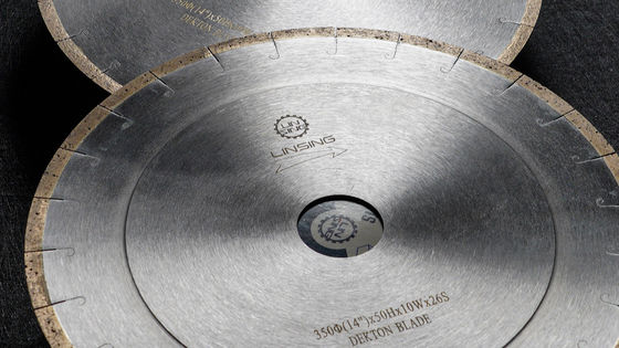 Diamantsäge mit A-Grad-J-Schlitze für das Schneiden von Dekton 350 mm Steinschneidwerkzeugen