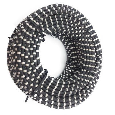 Lange Lebensdauer Diamantdraht 12,0 MM* 40 Gummibeschichtung für Granit-Bergbau