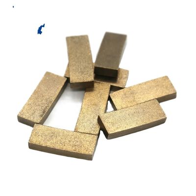40*6*12mm Marmorsteinschnittsegment Diamantwerkzeug mit guter Geschwindigkeit OEM akzeptabel