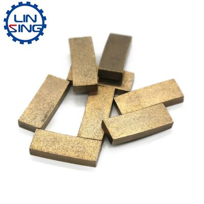40*6*12mm Marmorsteinschnittsegment Diamantwerkzeug mit guter Geschwindigkeit OEM akzeptabel