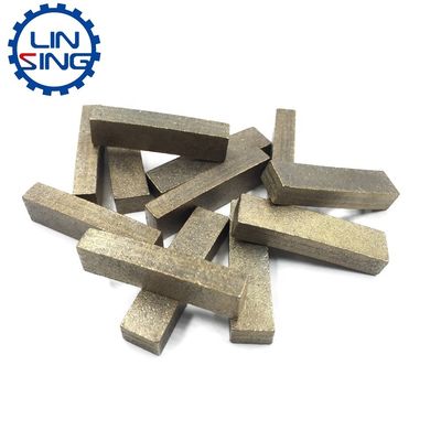 40*6*12mm Marmorsteinschnittsegment Diamantwerkzeug mit guter Geschwindigkeit OEM akzeptabel