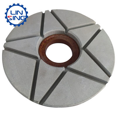 8-10 Zoll schwarze Polier-Buff-Disk für Granit-Schleifen