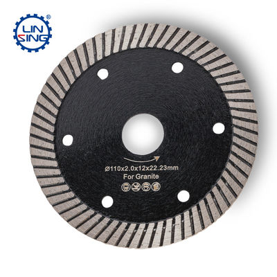 10 Zähne pro Zentimeter Diamant-Nass-Schnitt-Disk für Steinholz-Beton-Keramik-Fliesen-Schneiden