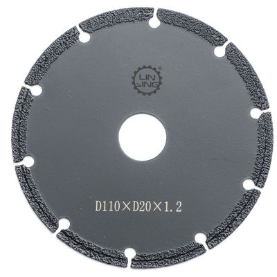 D110*D20*1.2 Diamantschneidscheibe Vakuumbräse zur Präzisionsschneidung von Steinbeton