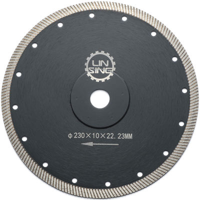 Schärfe Turbo Typ 9" Inch 230mm M14 Diamantsäge Klinge für Steinkeramik Schneiden