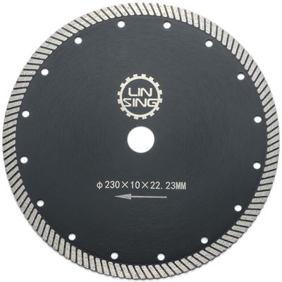 Schärfe Turbo Typ 9" Inch 230mm M14 Diamantsäge Klinge für Steinkeramik Schneiden
