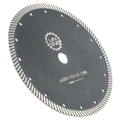 Schärfe Turbo Typ 9" Inch 230mm M14 Diamantsäge Klinge für Steinkeramik Schneiden