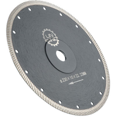 Schärfe Turbo Typ 9" Inch 230mm M14 Diamantsäge Klinge für Steinkeramik Schneiden