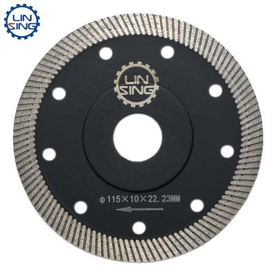 125 mm Stein-Asphalt-Kürbel-Segmentierte Schneidscheibe Schneidende Diamant-Klinge für präzise Schnitte