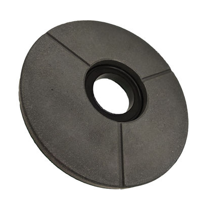 Rund 200 mm schwarze Polierscheibe für Granit mit hoher Schleifleistung