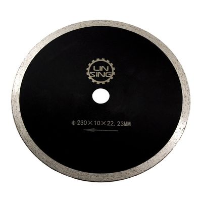 350 mm Marmor-Durchgängerrand-Diamantsäge-Klinge zum Schneiden von Steinfliesen und Keramik