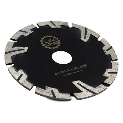 Schützende Zähne Diamantscheibe 125 mm Blade Durchmesser zum Schneiden von Marmor Granit Ziegel