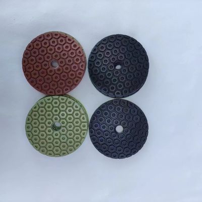 100 mm Harz und Diamant Granit Marmor Stein Boden Polierpad für nasse Trockenpolierer