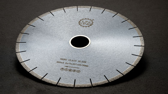 Anpassung an 350 mm Nano Glas Diamant Säge Klinge für Nano Fliesen Schneiden auf Brückenmaschine