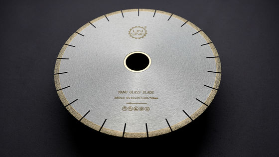 Anpassung an 350 mm Nano Glas Diamant Säge Klinge für Nano Fliesen Schneiden auf Brückenmaschine