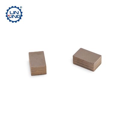 Kundenspezifische Unterstützung OBM Diamantsegment 24*10*15mm für 1600mm Sägeblatt in Indonesien