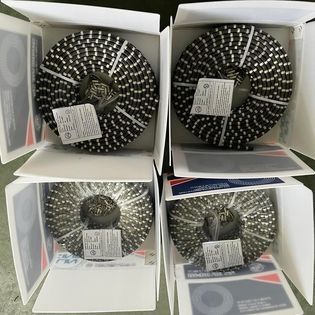 20-40 m2/m Lebensdauer D11.5MM Diamantdrahtsäge zum Schneiden von Marmor- und Betonblöcken