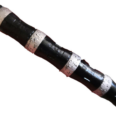 Schneidstein Granit Marmor Wählen Sie LINSING 11,0mm Diamantdrahtsäge mit Gummibeschichtung