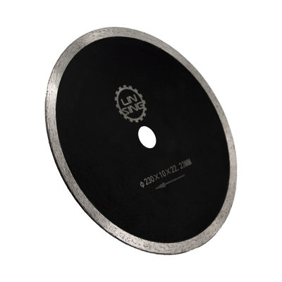 20 mm Klingenlänge D230 mm Nasse Kontinuierliche Rand Diamant Säge Klinge zum Schneiden von Keramikfliesen