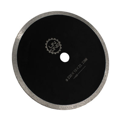 20 mm Klingenlänge D230 mm Nasse Kontinuierliche Rand Diamant Säge Klinge zum Schneiden von Keramikfliesen