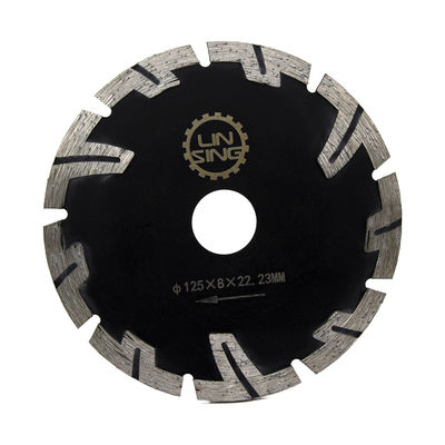 D125mm Segmentierte T-Typ Schutzzähne Schneidscheibe für Trocken Schneiden gute Preise