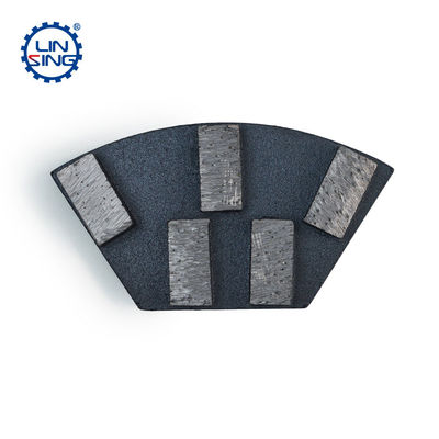 Besonderheiten für Betonboden Trapezmetall-Diamantschleifplatte mit Diamantsegment