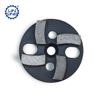 Besonderheiten für Betonboden Trapezmetall-Diamantschleifplatte mit Diamantsegment