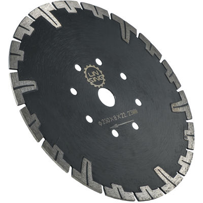 Hot Press D230mm T-Diamantwerkzeuge zum Trockenschneiden mit Schutzzähnen