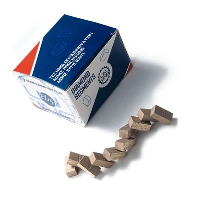24*8*13mm Marmorspitze Diamantsegment für weiches und hartes Schneiden in Pakistan