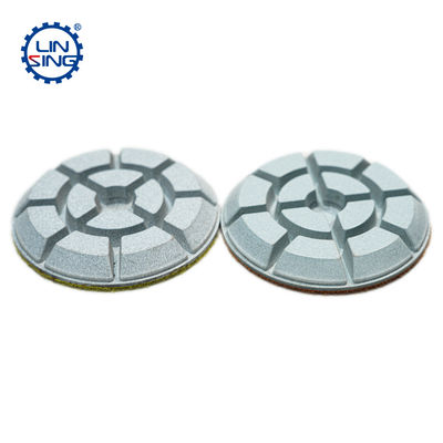 3" 4" Harzbindung Diamant Schleifpad für Betonbodenoberfläche auf Schleifmaschine