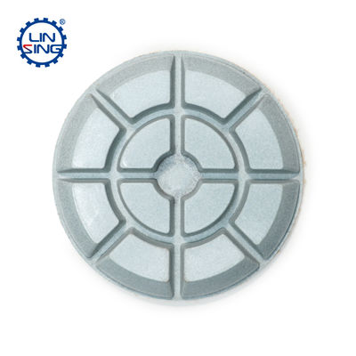 3" 4" Harzbindung Diamant Schleifpad für Betonbodenoberfläche auf Schleifmaschine