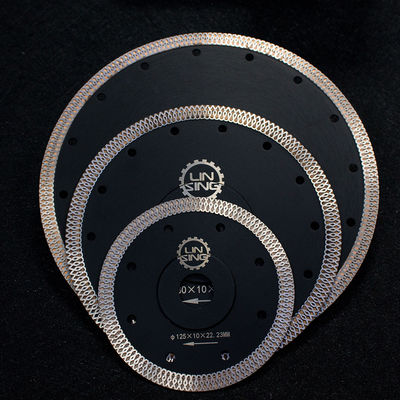 12 Zoll angepasste Diamantsäge für Mesh Turbo Schneiden von Cream Porzellanfliesen