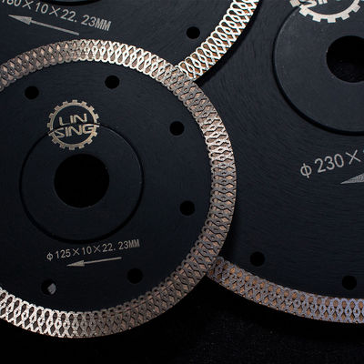 12 Zoll angepasste Diamantsäge für Mesh Turbo Schneiden von Cream Porzellanfliesen
