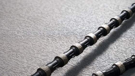 D11.5MM D12MM Diamantdrahtsäge für das Schneiden von Stahl-Beton-Mischungen im Steinbruch