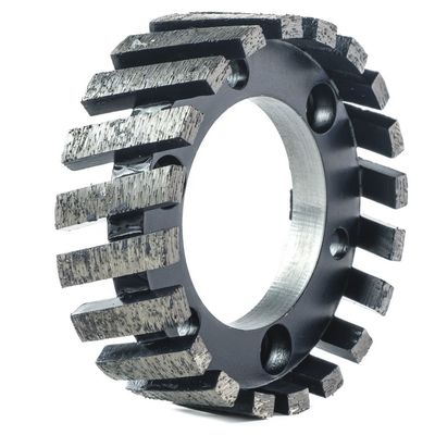 Steinschleifen CNC Standard und kontinuierliche Stubbing-Rad zum Schleifen von Steinplatten Werkzeuge 20 mm Dicke