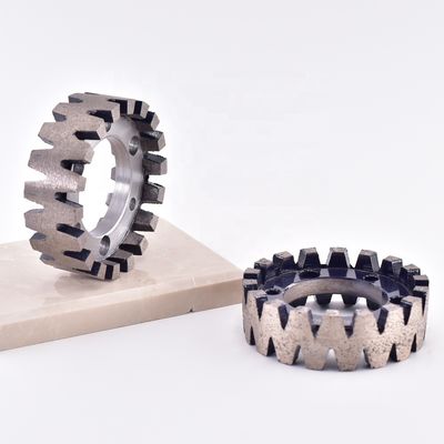 Steinschleifen CNC Standard und kontinuierliche Stubbing-Rad zum Schleifen von Steinplatten Werkzeuge 20 mm Dicke