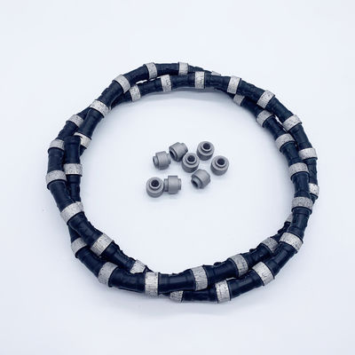 Zusammengestellte Unterstützung Diamantdrahtsäge 11,5 mm Sinterdoraht für den Bergbau im Marmorbruch