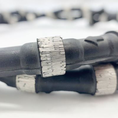 Zusammengestellte Unterstützung Diamantdrahtsäge 11,5 mm Sinterdoraht für den Bergbau im Marmorbruch