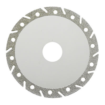 Diamantwerkzeuge 350 mm elektroplattierte Diamantsäge für das Schneiden von Granit-Marmorstein