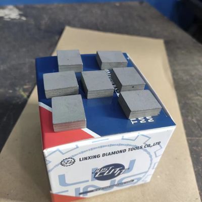 Long Life Flat Shape Diamant Segment für Werkzeuge zum Schneiden von Basaltstein mit einer Breite von 1200 mm 24*8*20 mm