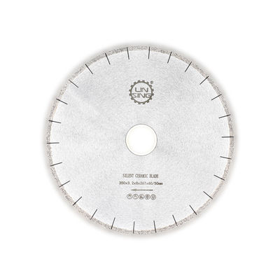 High Frequency Brazed Diamond Cutting Segment Saw Blade D350mm für Porzellanfliesen