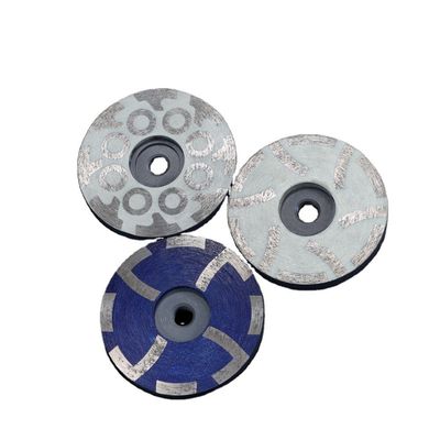 12 Segmente D100MM Betonmahlrad mit 5/8-11 Verbindung und Abrasivrad