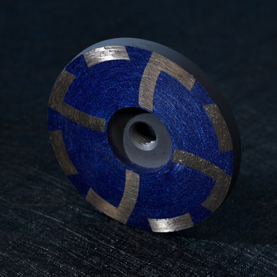 12 Segmente D100MM Betonmahlrad mit 5/8-11 Verbindung und Abrasivrad