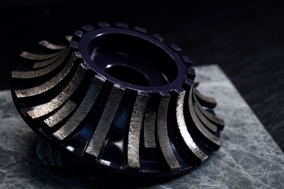 1in Aluminium-Diamantprofilrad für Granitmalen mit optimaler Leistung